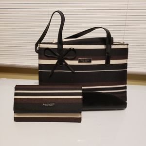 Kate Spade purse and matching wallet